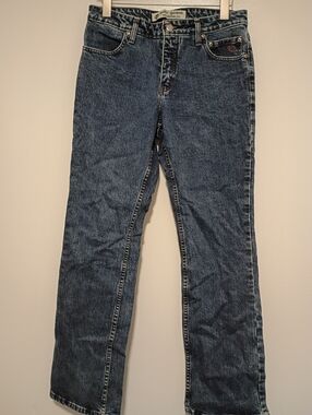 Harley-Davidson Dark Blue Womens Size 8 Boot Cut Jeans